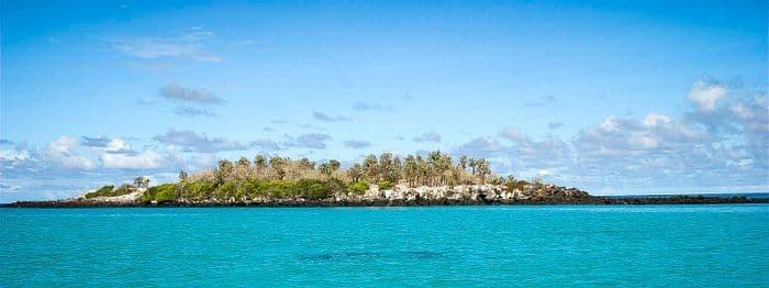 Diving spot in front of Pinzon